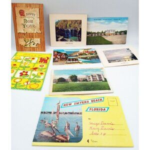 Postcards Greeting Cards Variety Ephemera Smyrna Beach Ritz Hotel Indianapolis